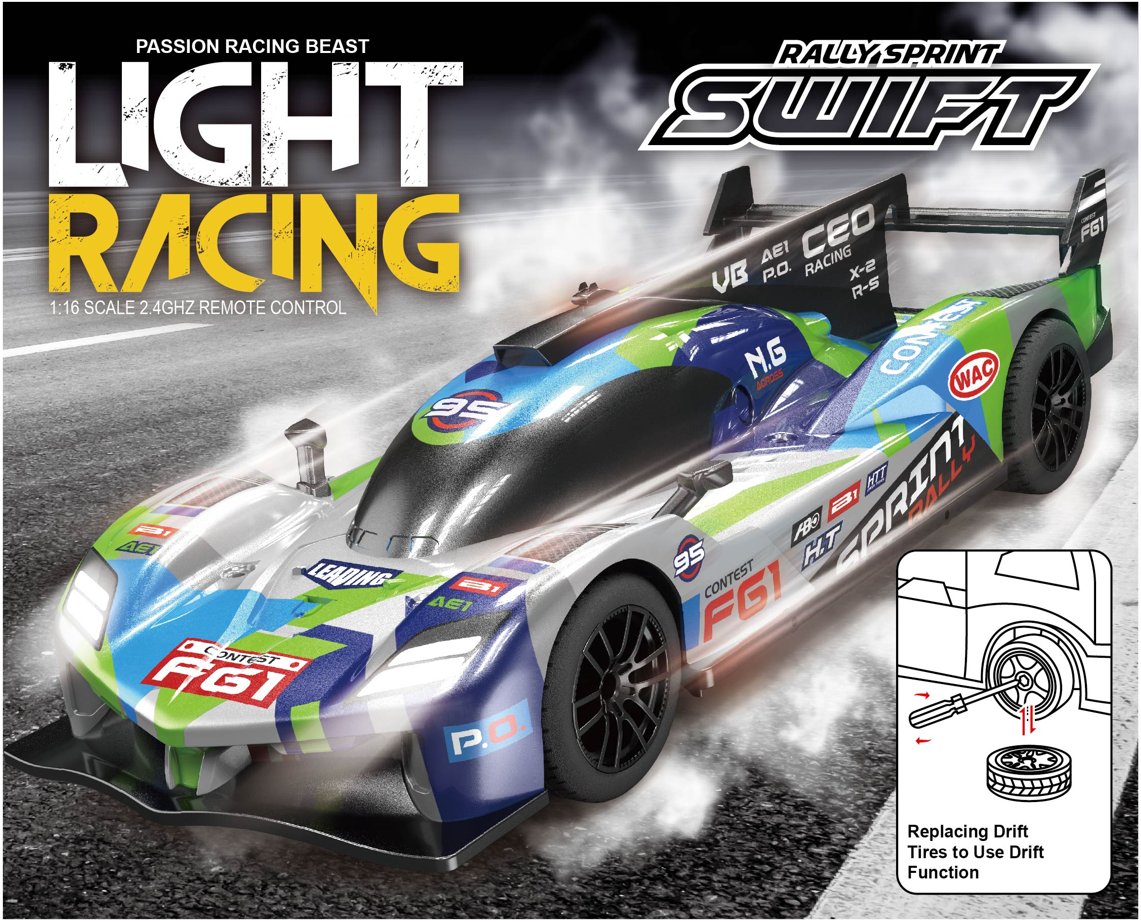 Drifting Remote Control Car with Light