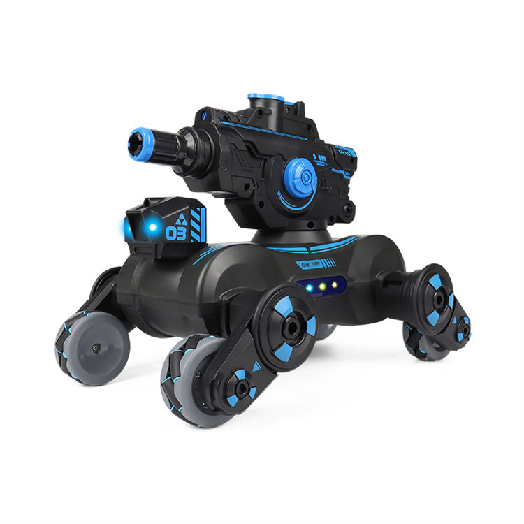 Water Bomb Drifting Music Light Spray Gesture Sensing Double Controller 4WD Robot
