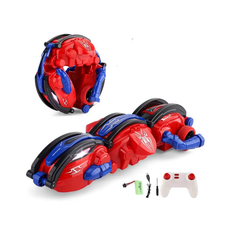 Deformation Tumbling Drift Toy Car Patent Genuine 2.4G Caterpillar Remote Control Stunt Car