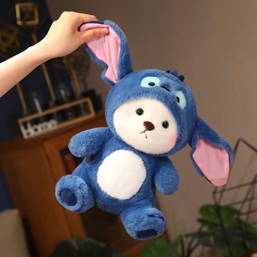 Hoodie Bear 28 CM - Blue