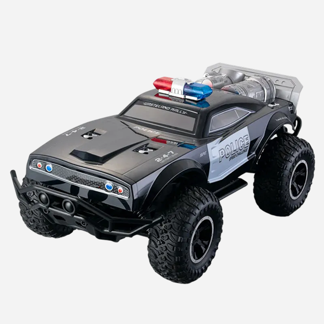 18 2.4Ghz Radio Control Car 4x4 Police Car Rc Cars