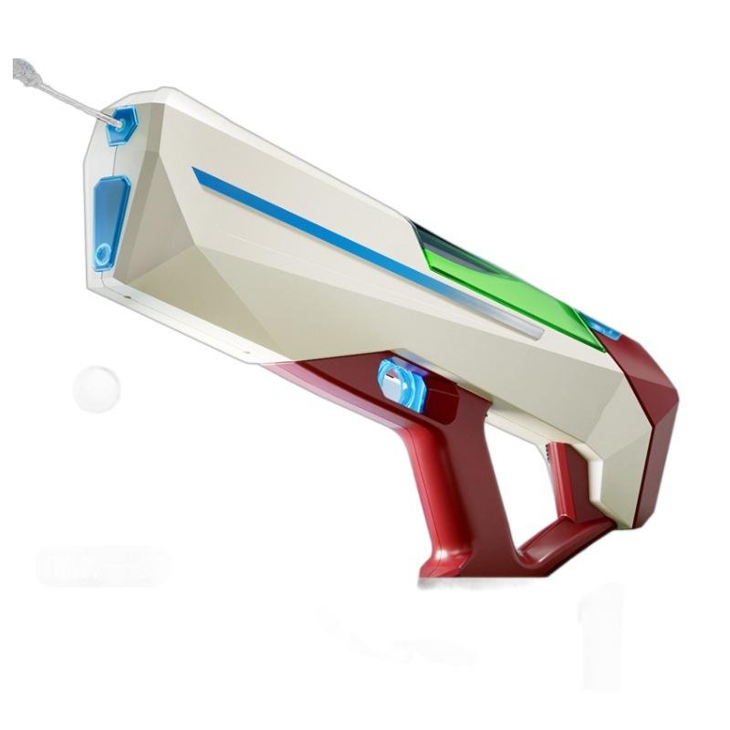 Electric Water Gun Powerful Automatic Squirt Toy | Rechargeable High-Pressure Continuous Spray Water Blaster for Kids, Summer Outdoor Pool & Beach Battle Toy - LMI-WG-SQ08A