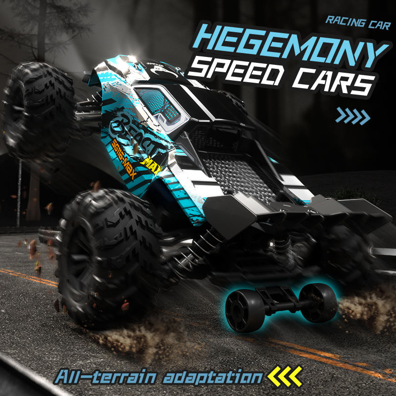 ZLL Beast SG116 MAX - 1:16 Brushless 4WD High-Speed RC Monster Truck | 2.4GHz Full Proportional Off-Road Racing Car, Up to 80km/h, Metal Drivetrain, Independent Suspension & RTR Battery