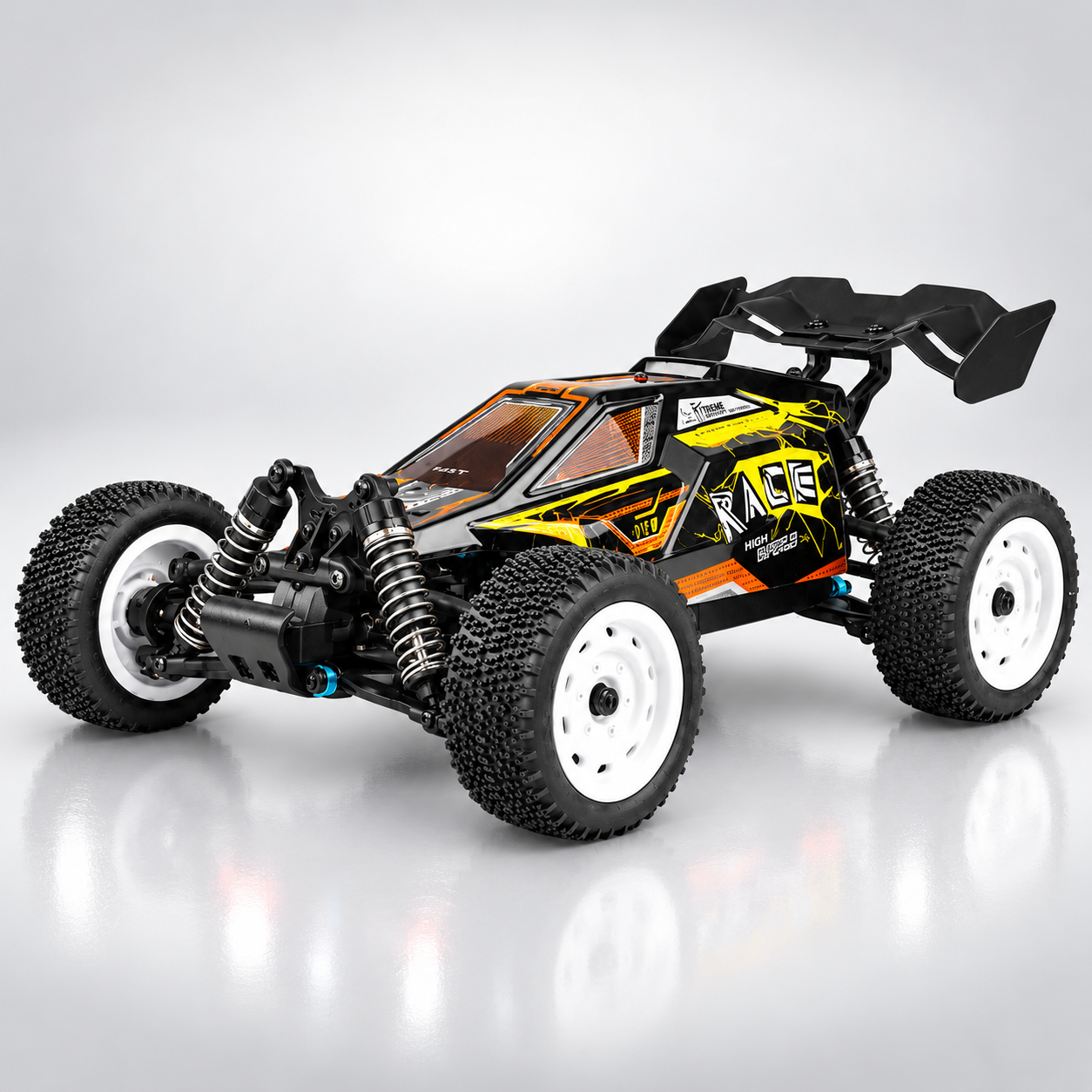 SCY-16201 - Cheetah 1:16 4WD RC Off-Road Racing Truck | 2.4GHz Full Proportional High-Speed All-Terrain Performance Machine