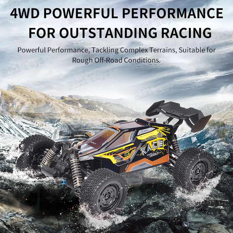 SCY 16201 Cheetah - 1:16 4WD RC Off-Road Racing Truck | 2.4GHz Full Proportional High-Speed All-Terrain Performance Machine