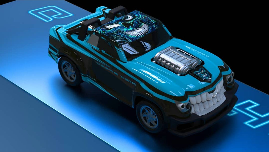 Haojun 8839E - 1:14 RC Drift Racing Car - 4WD 2.4GHz High-Speed Remote Control Car with LED Lights, RTR Battery & Precision Control