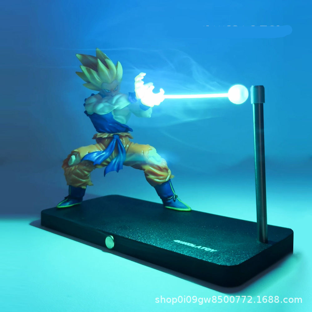 Goku Kamehameha Wave Magnetic Light Lamp