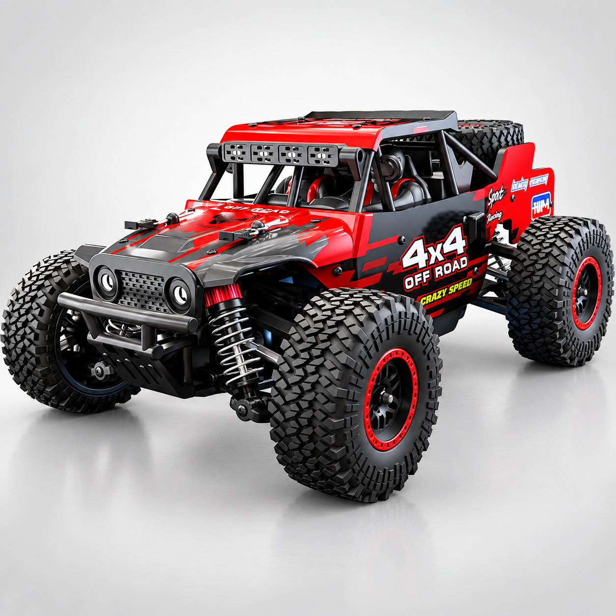 ZLL Beast SG202 MAX - 1:20 Brushless RC Monster Truck | 4WD 2.4GHz High-Speed Hobby Grade Off-Road Remote Control Car RTR