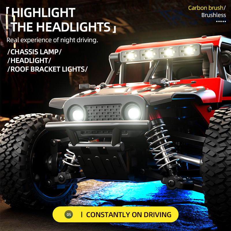 Beast SG202 MAX - 1:20 Brushless RC Monster Truck | 4WD 2.4GHz High-Speed Hobby Grade Off-Road Remote Control Car RTR