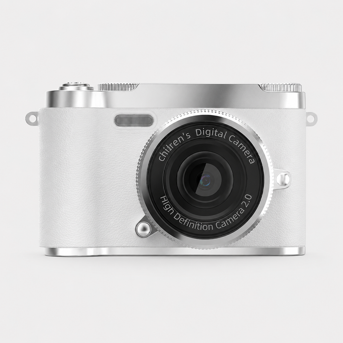 H6 Kids Digital Camera - Rechargeable Mini Photo & Video Camera with Built-In Screen for Creative Learning & Travel Fun