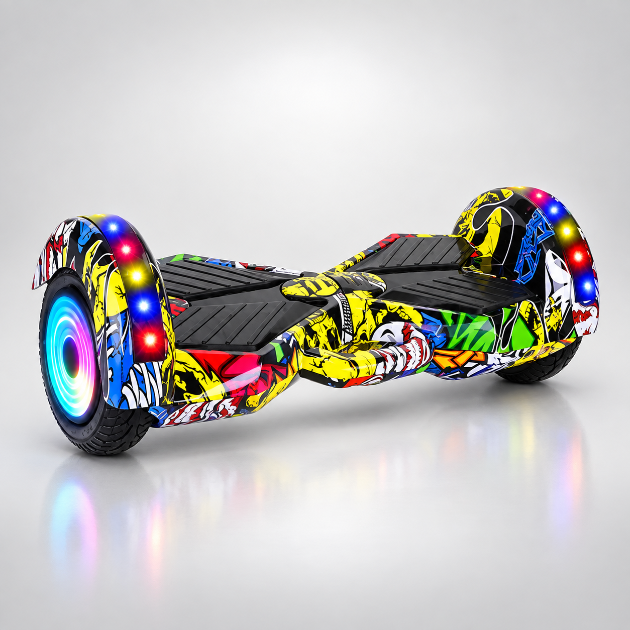 Smart 6.5 Inch Hoverboard Metal Wheel Electric Balance Scooter Ride-On for Kids & Adults