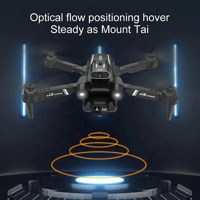 S17 Pro Foldable RC Drone with HD Camera | Aerial Photography Quadcopter with Altitude Hold, One-Key Takeoff | Remote Control Drone for Kids & Beginners