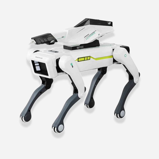 AI Gesture-Control Dancing Robot Dog with Music Synchronization, Programmable Action Sequences & LED Expression Display | Intelligent Interactive Companion for Kids