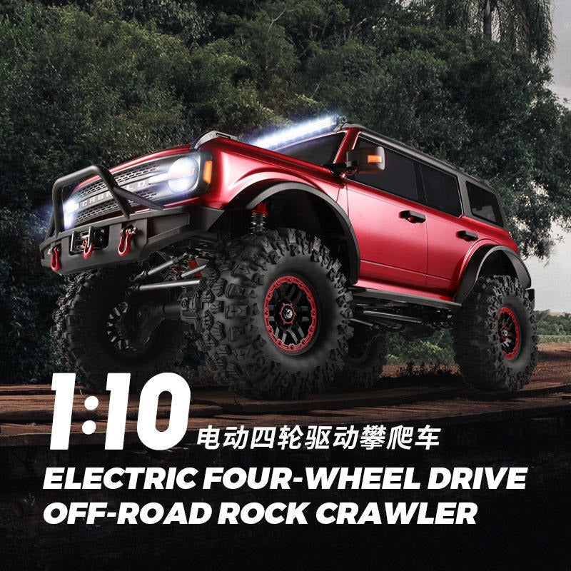 WLTOYS 104020 - 1:10 RC Rock Crawler | 4WD 2.4GHz Full Proportional Off-Road Climbing Truck with LED Lights & Scale Body