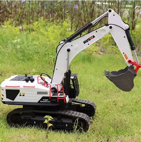 Huina 1594 - 1:14 RC Excavator 22CH Alloy Metal Construction JCB 2.4GHz 360° Remote Control Engineering Digger Toy