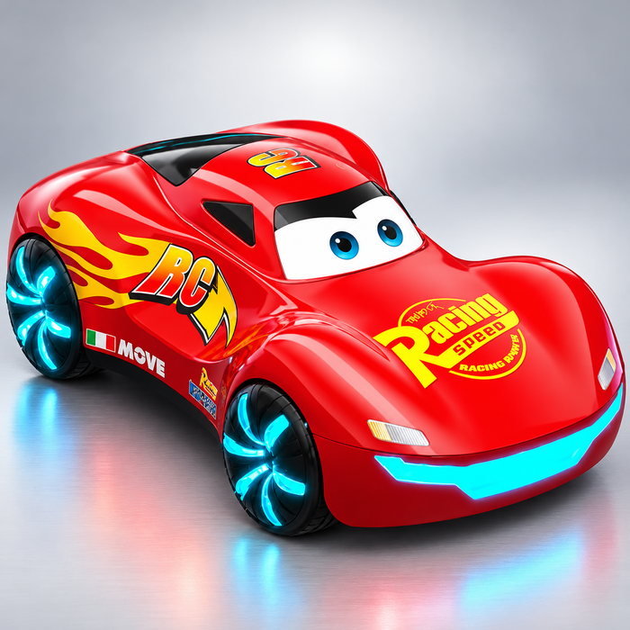 Da Vinci Meteor Supercar Remote Control Car, 1:16 Scale 2.4GHz RC Racing Car with 4WD, 360° Rotation, Double Spray Effect and Rechargeable 3.7V Lithium Battery, Toy for Kids Ages 6+