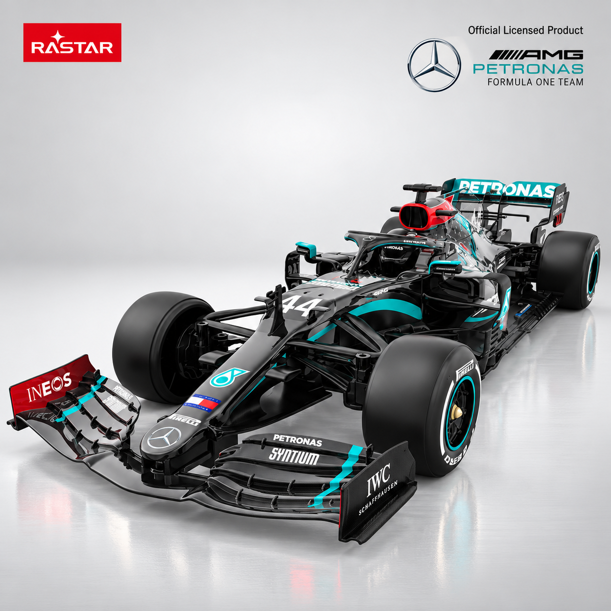 RASTAR Mercedes-AMG F1 W11 EQ Performance RC Car, Model 98460 - 1:12 Scale Formula 1 Racing Car with Remote Control, Forward and Reverse Drive, Left and Right Steering, Licensed.