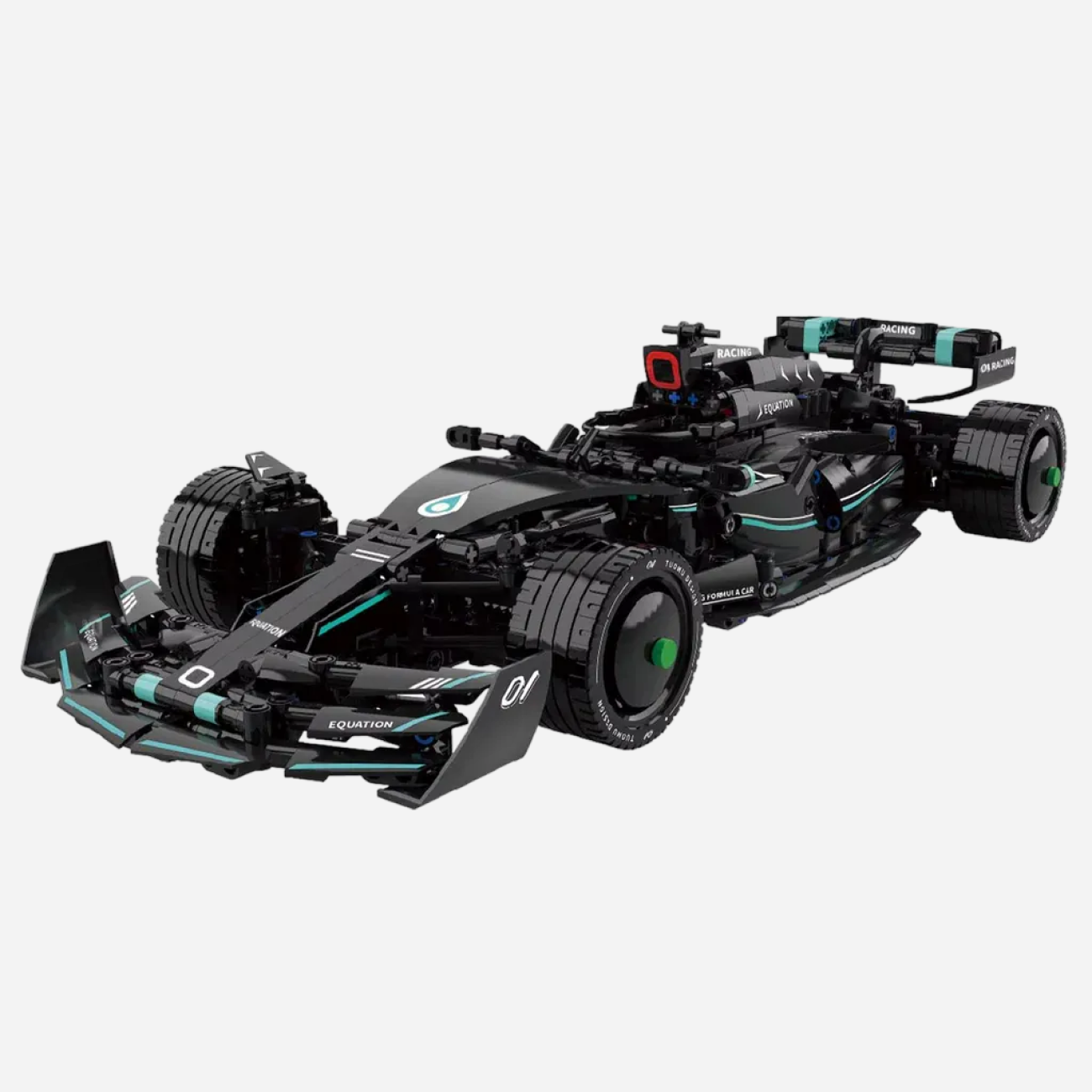 Formula racing car OMG W13 Building Blocks Car Toy, Vehicle Building Set for Boys and Girls