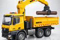 Huina 1538 1:14 26CH RC Wood Grabber Dumper: A 3-in-1 Construction Machine You Can Control