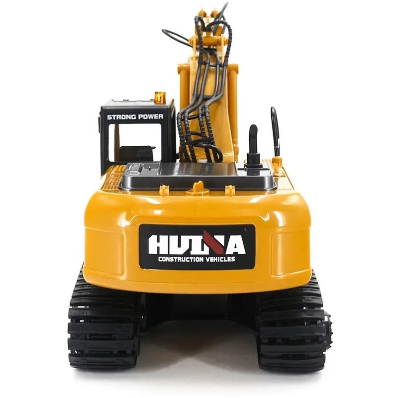 HUINA 1535 - 1:14 Scale 15ch RC Die-cast RC Excavator Construction Truck Toys Radio Control Toy Alloy Engineering Excavator description image 13