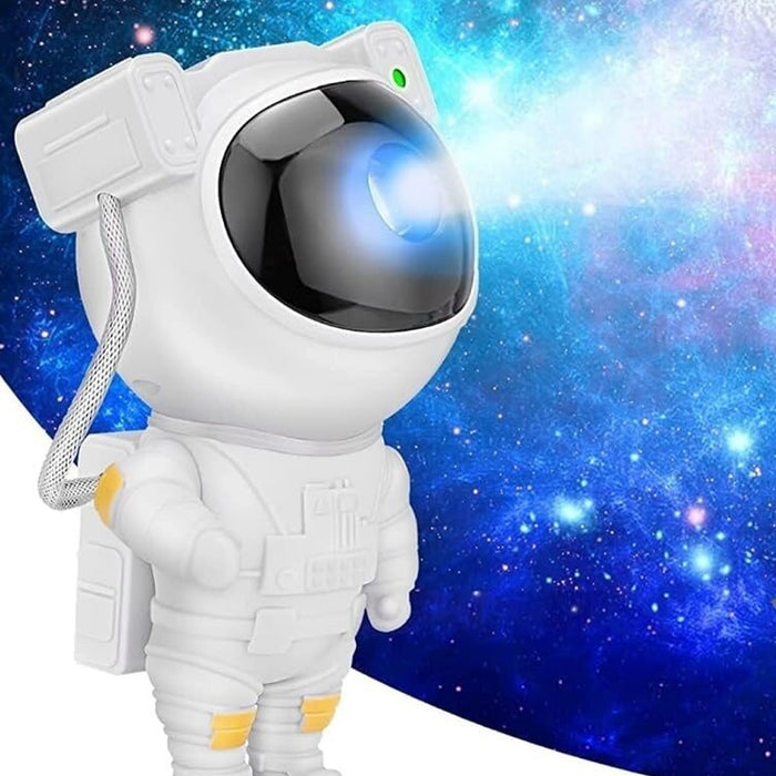 Astronaut Galaxy Star Projector Night Light with Nebula & Star Effects | LED Space Projector Lamp for Kids Bedroom, Nursery, Home Decor, Gift for Boys, Girls & Space Lovers