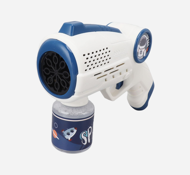 Handheld Automatic Bubble Blaster for Kids | Battery-Powered Bubble Gun for Outdoor Play & Parties