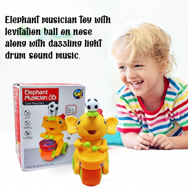 Elephant Floating Ball Toy