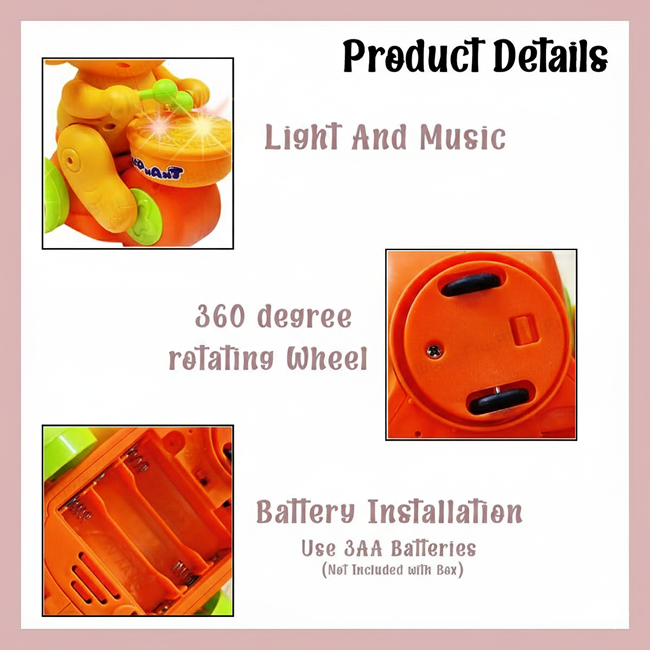 Elephant Floating Ball Toy