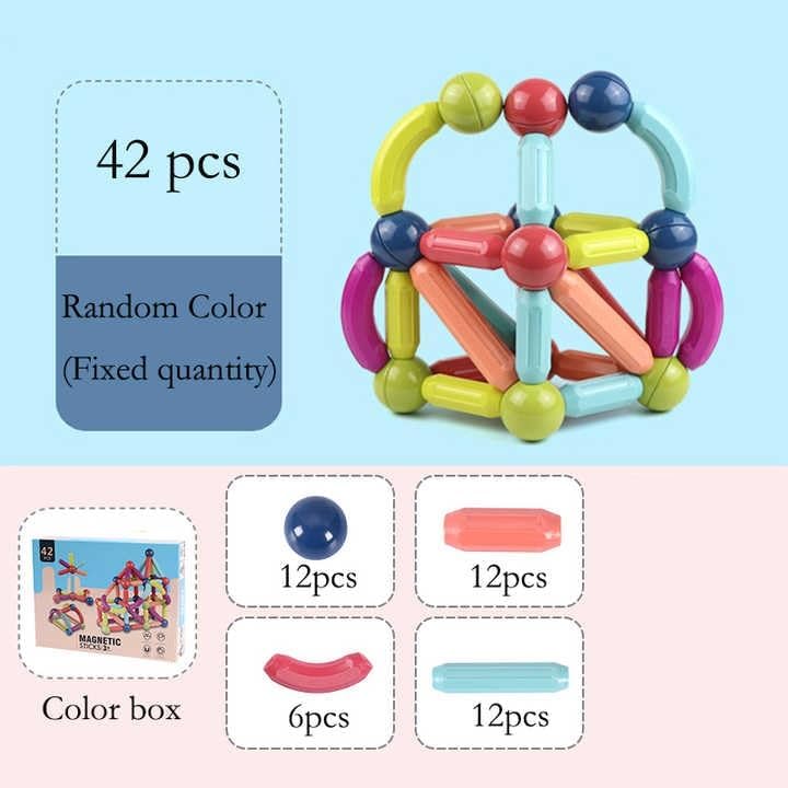 Magnetic Sticks 42 pcs