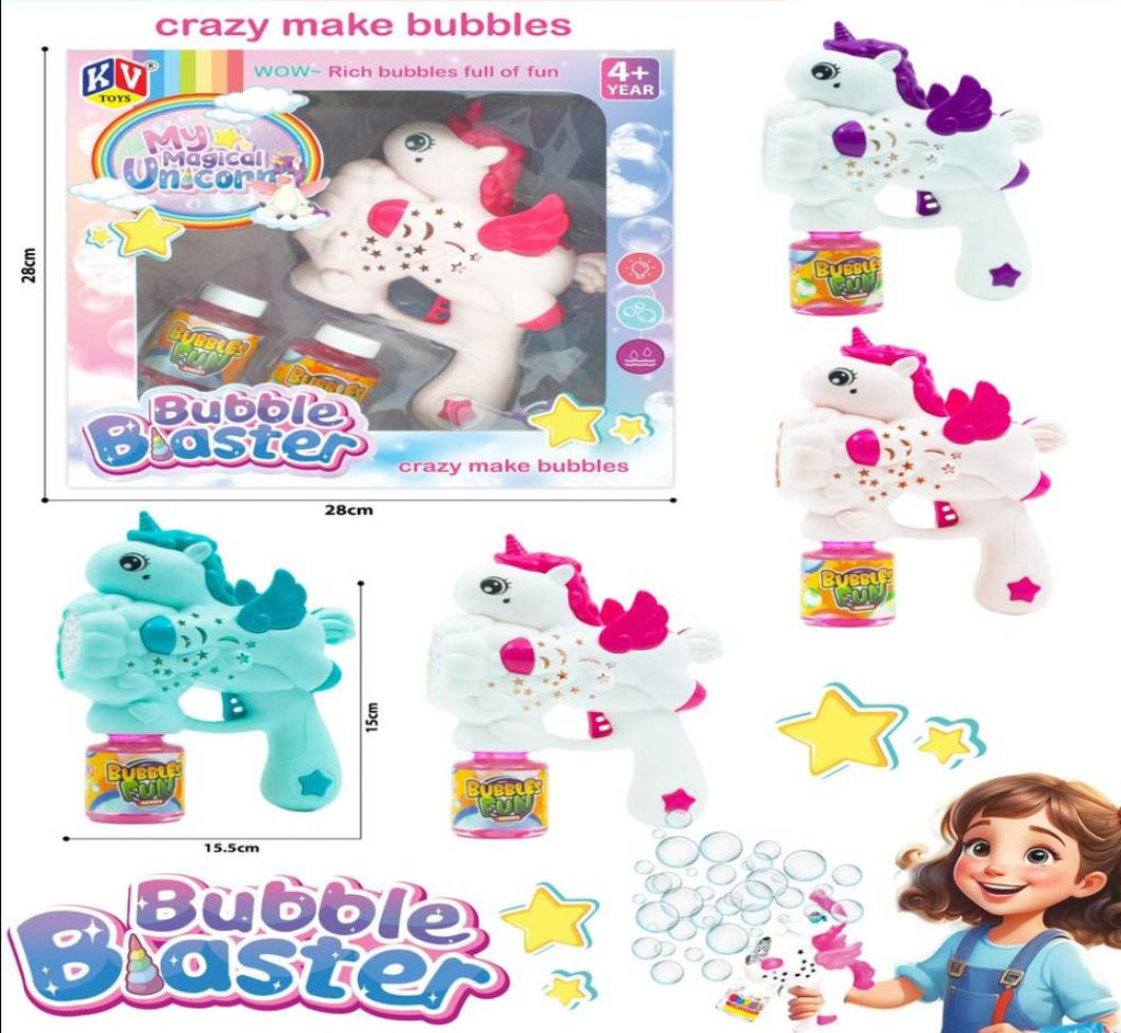 Unicorn Bubble Gun