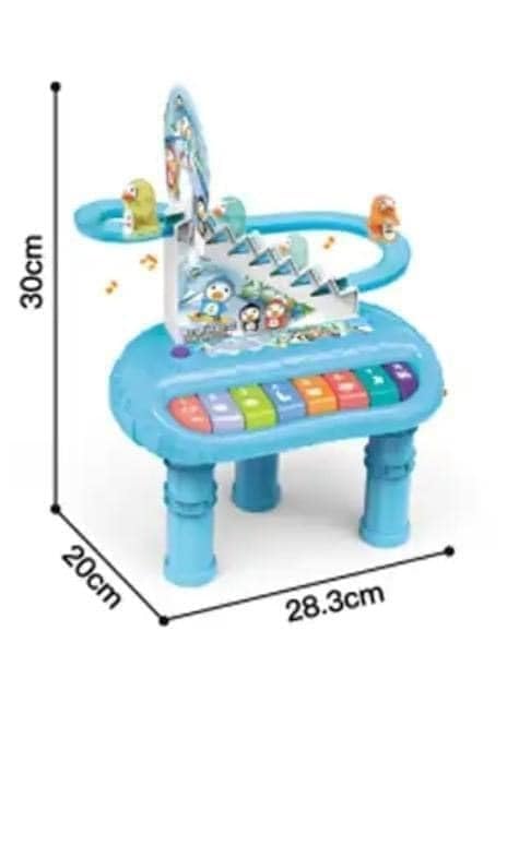 Penguin Track Playset with Piano and Lights