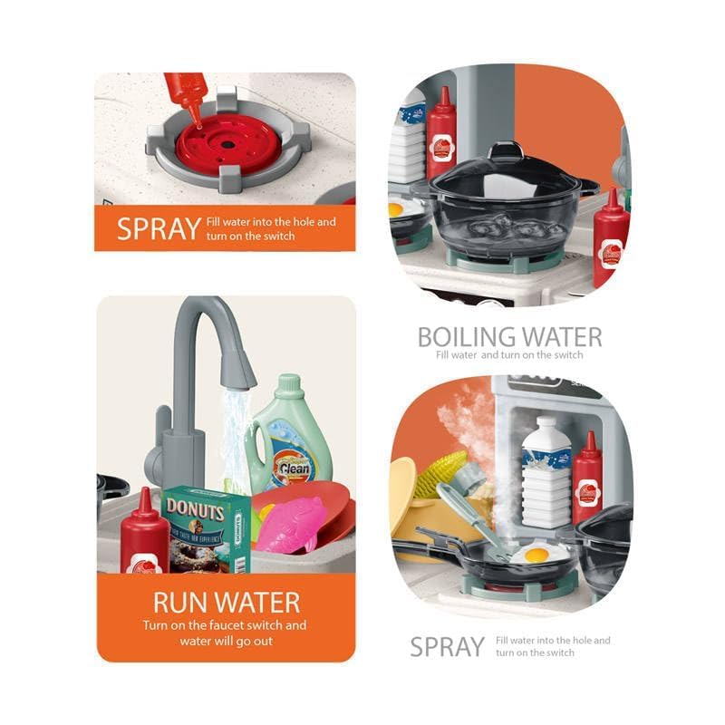 Talented Chef Kitchen Play Set 72 Pcs