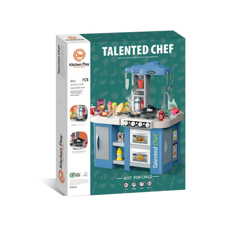 Talented Chef Kitchen Play Set 72 Pcs