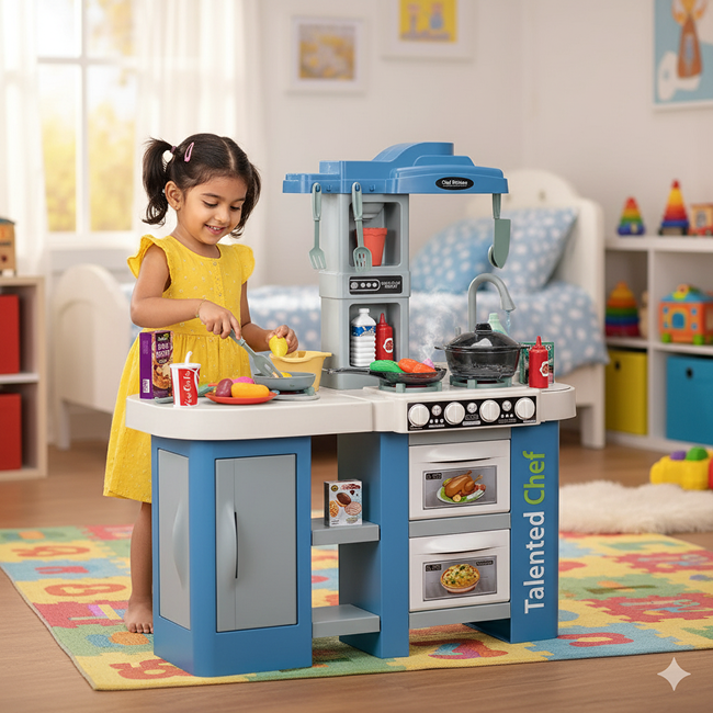 Talented Chef Kitchen Play Set 72 Pcs