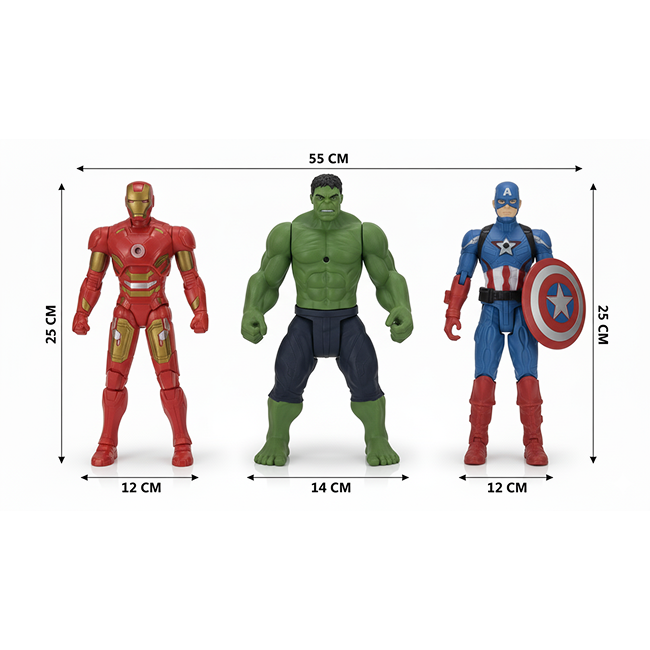 3 PCS Avengers Set