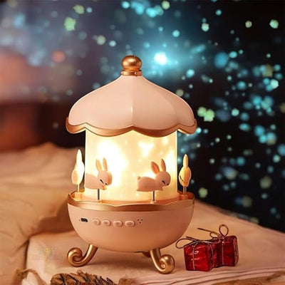 Bunny Carousel Projector - alternate view