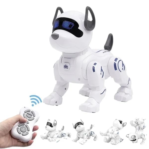 Smart Remote Control Stunt Dog Intelligent Singing Dancing Programmable Rolling Toy
