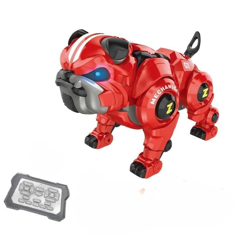 Remote Control Smart Stunt Mechanical Bulldog Toy with Touch Function Touch Control