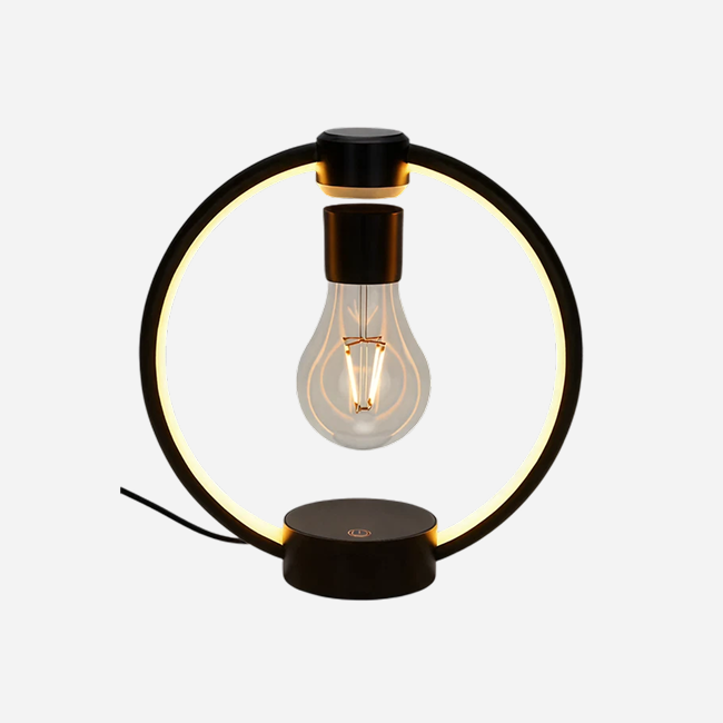 360 Spinning Magnetic Levitation Floating Light Bulb