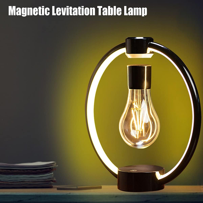 360 Spinning Magnetic Levitation Floating Light Bulb