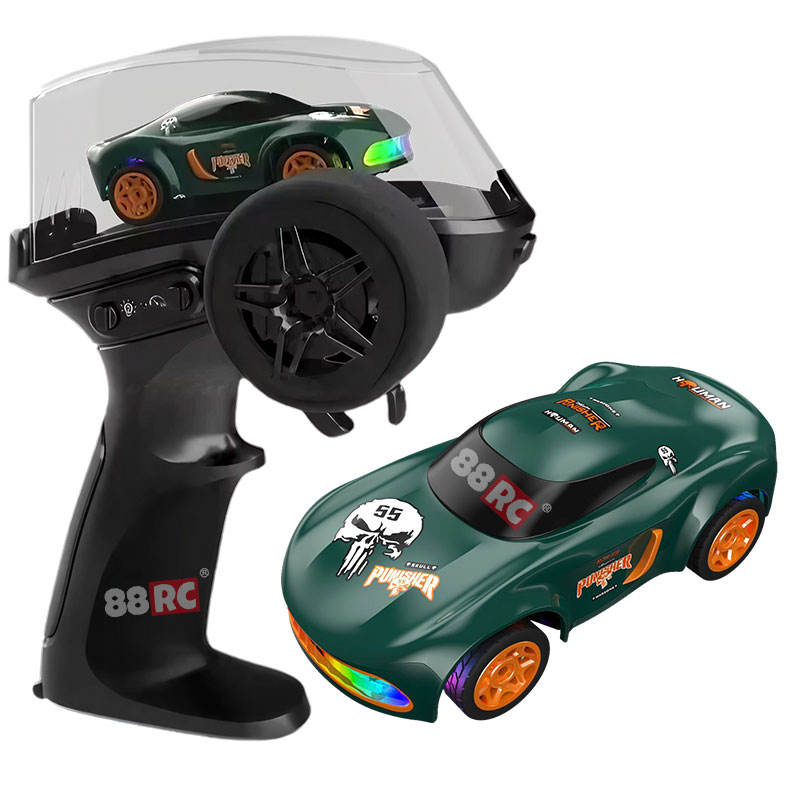 1/64 Mini RC Drift Car 4WD High-Speed Desktop Toy Remote Control Sports Cars 2.4Ghz Racing Model