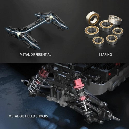 MJX HYPER GO 1/16 4WD OFF-ROAD BRUSHLESS 2S RC MONSTER TRUCK 16209