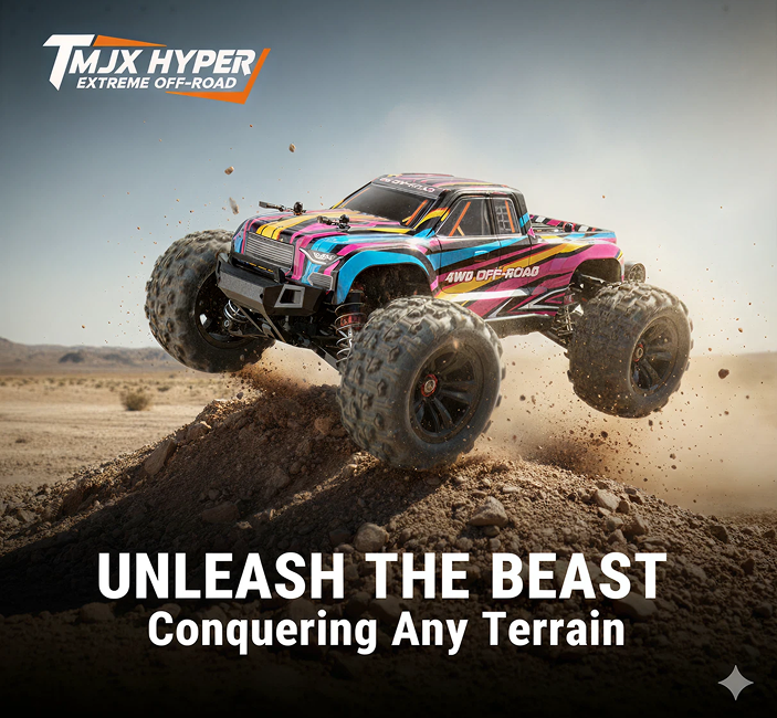 MJX HYPER GO 1/16 4WD OFF-ROAD BRUSHLESS 2S RC MONSTER TRUCK 16209