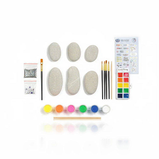 Glow in the Dark Rock Painting