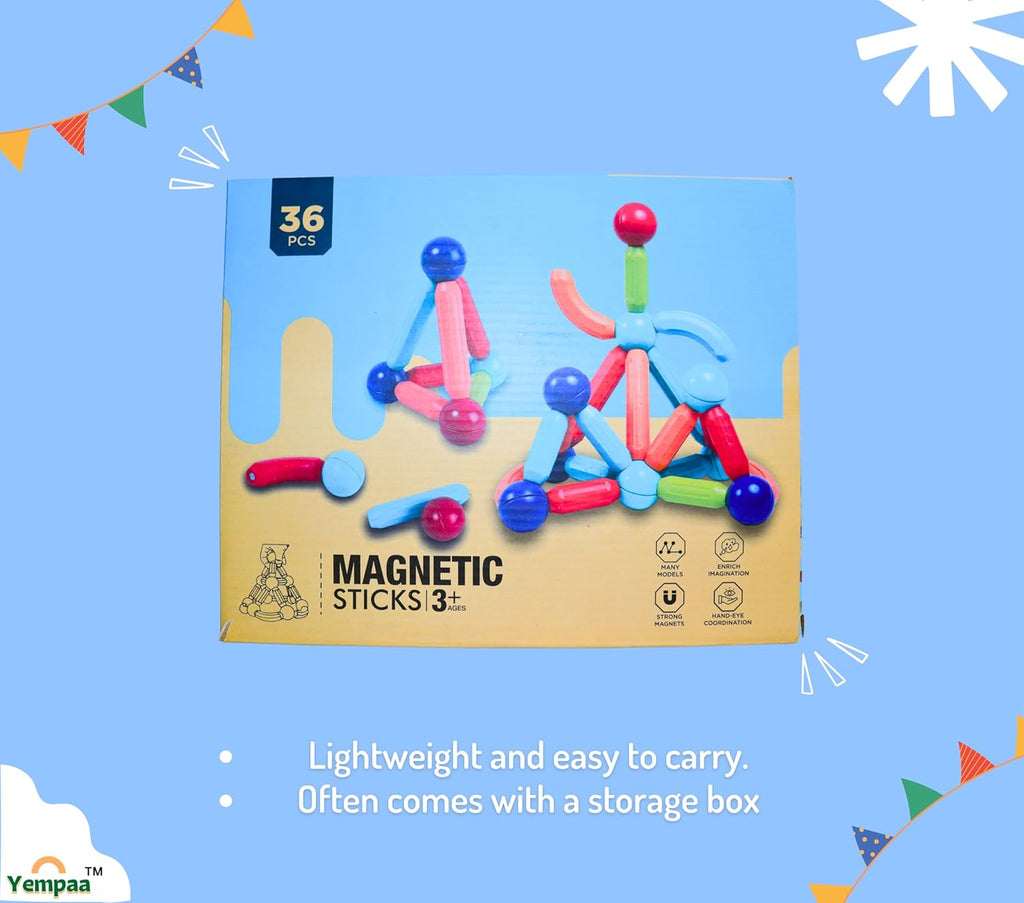 Magnetic Sticks 36 pcs