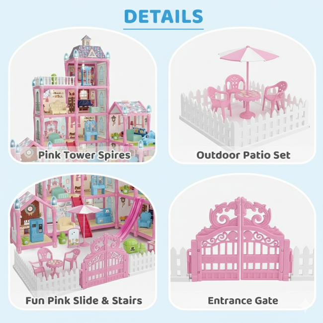 Luxury Villa Role Play Set -556-53A