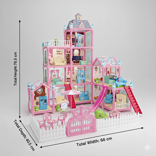 Luxury Villa Role Play Set -556-53A