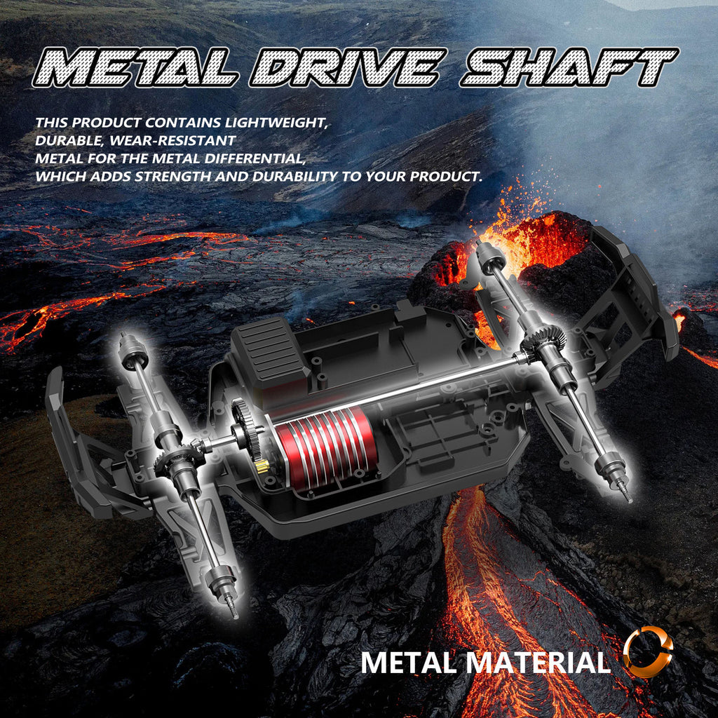 High Speed 52km/h RC Car 2.4GHz 1/18 Brushless 4X4 Off-Road