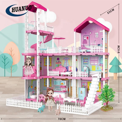 Princess House with Furniture and Accessorie 245 PCS - alternate view