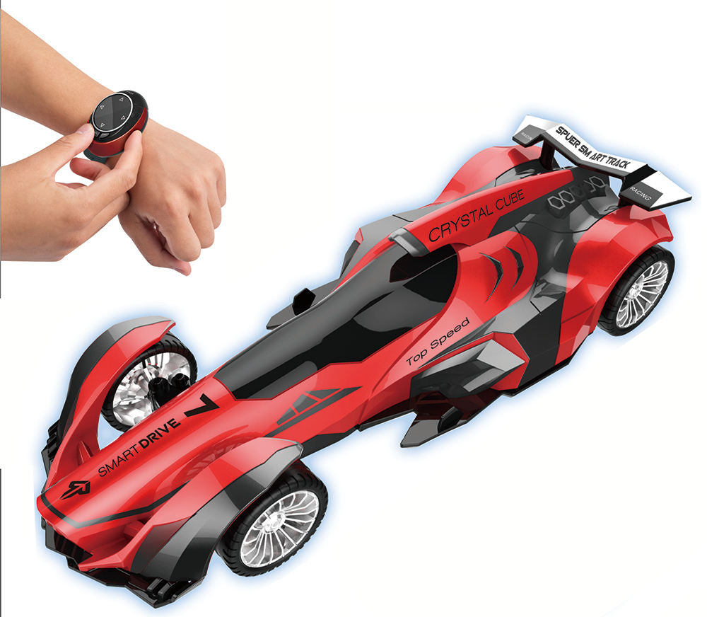 2.4g High Speed Kids Racing Remote Control Car Intelligent Formula Rocket Voice Control Watch Cars